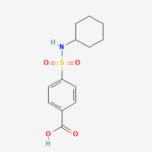 Chemical structure of NSC23005 free acid