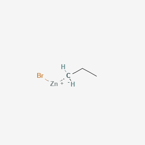 Chemical structure of n-Propylzinc bromide