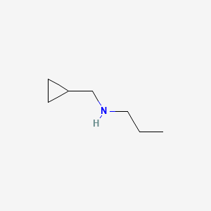 Chemical structure of N-Propylcyclopropanemethylamine