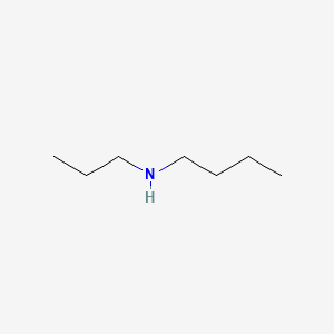 Chemical structure of N-PropylbutylaMine