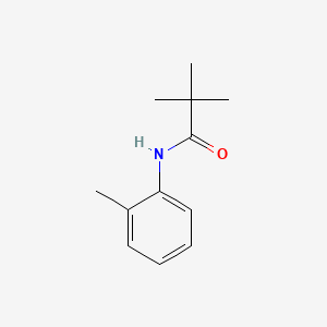 Chemical structure of N-Pivaloyl-o-toluidine