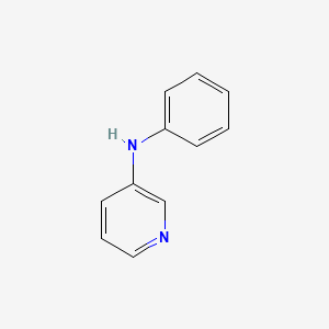 Chemical structure of N-phenylpyridin-3-amine