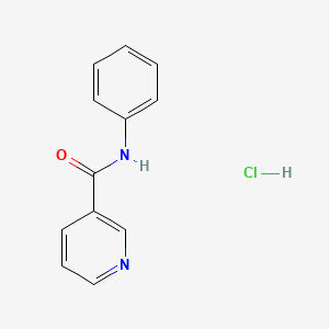 Chemical structure of N-Phenylnicotinamide Hydrochloride
