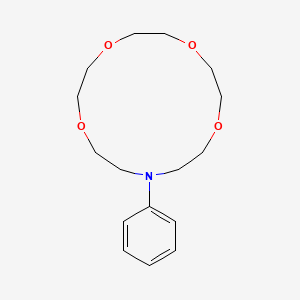 Chemical structure of N-Phenylaza-15-crown 5-Ether