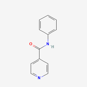 Chemical structure of N-Phenylisonicotinamide