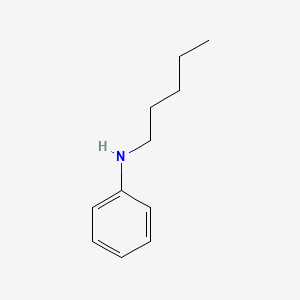 Chemical structure of N-Pentylaniline