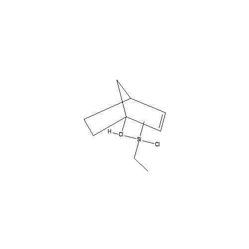 Chemical structure of NORBORNENYL ETHYL METHYL DICHLOROSILANE
