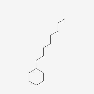 Chemical structure of Nonylcyclohexane
