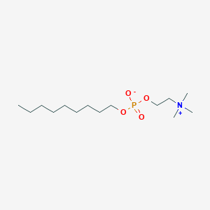 Chemical structure of n-Nonyl-phosphocholine