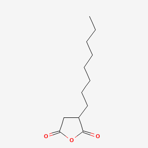 Chemical structure of n-Octylsuccinic Anhydride