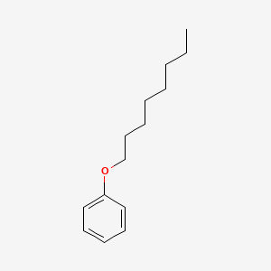 Chemical structure of Octyl phenyl ether