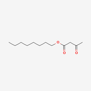 Chemical structure of Octyl acetoacetate