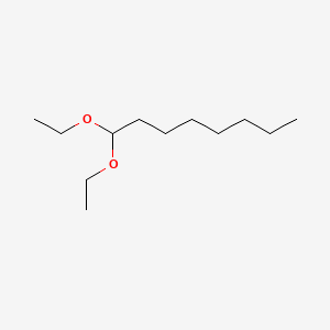 Chemical structure of 1,1-Diethoxyoctane