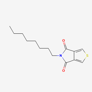 Chemical structure of N-n-Octyl-3,4-thiophenedicarboximide
