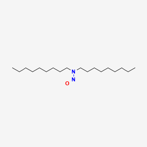 Chemical structure of N-Nitroso-N,N-dinonylamine