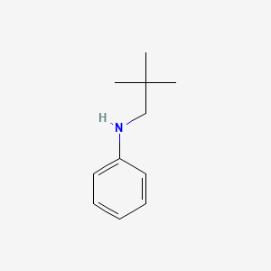Chemical structure of N-Neopentylaniline