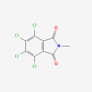 Chemical structure of N-Methyltetrachlorophthalimide