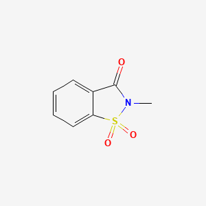 Chemical structure of N-Methylsaccharin