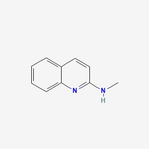 Chemical structure of N-Methylquinolin-2-amine