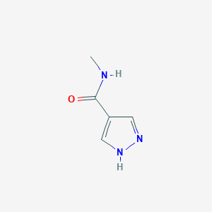Chemical structure of N-Methylpyrazole-4-carboxamide