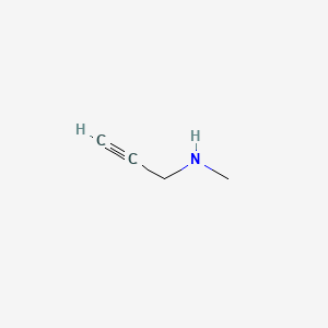 Chemical structure of N-Methylpropargylamine