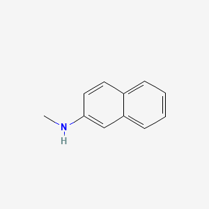 Chemical structure of N-Methylnaphthalen-2-amine