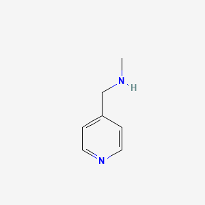 Chemical structure of N-Methylpyridine-4-methylamine