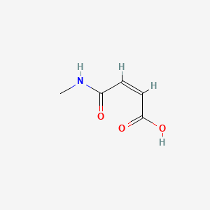 Chemical structure of N-Methylmaleic Acid Monoamide