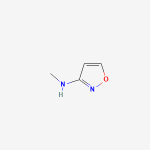Chemical structure of N-Methylisoxazol-3-amine