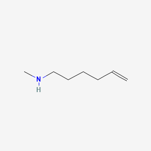 Chemical structure of N-Methylhex-5-en-1-amine