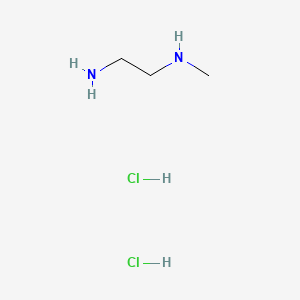 Chemical structure of N-Methylethylenediamine Dihydrochloride