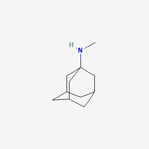 Chemical structure of N-Methyladamantan-1-amine