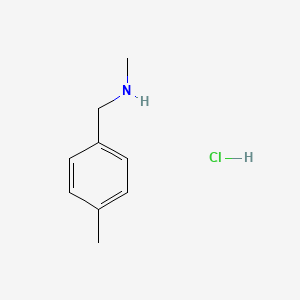 Chemical structure of N-Methyl-4-methylbenzylamine Hydrochloride