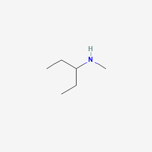 Chemical structure of N-Methyl-3-pentanamine