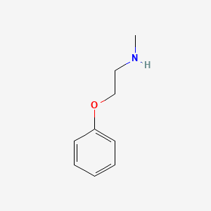 Chemical structure of Methyl(2-phenoxyethyl)amine