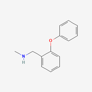 Chemical structure of N-Methyl-2-phenoxybenzylamine