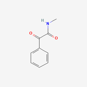 Chemical structure of N-Methyl-2-oxo-2-phenylacetamide