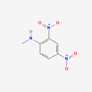 Chemical structure of N-Methyl-2,4-dinitroaniline