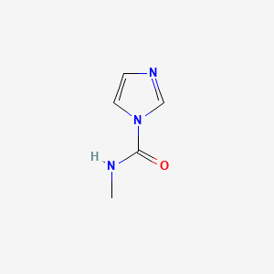Chemical structure of N-Methyl-1-imidazolecarboxamide