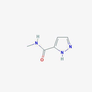 Chemical structure of N-Methyl-1H-pyrazole-3-carboxamide