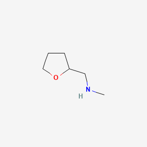 Chemical structure of N-(Tetrahydrofurfuryl)-N-methylamine