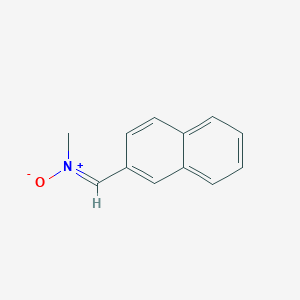Chemical structure of N-Methyl-1-naphthalen-2-ylmethanimine oxide
