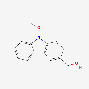 Chemical structure of N-Methoxy-3-hydroxymethylcarbazole