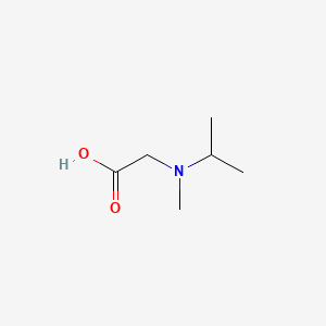 Chemical structure of N-isopropyl-N-methylglycine
