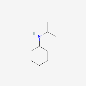Chemical structure of Cyclohexylisopropylamine