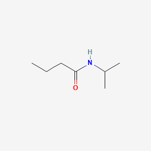 Chemical structure of N-Isopropylbutyramide
