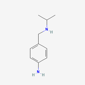 Chemical structure of N-Isopropyl-4-aminobenzylamine