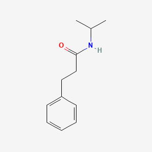 Chemical structure of N-Isopropyl-3-phenylpropanamide
