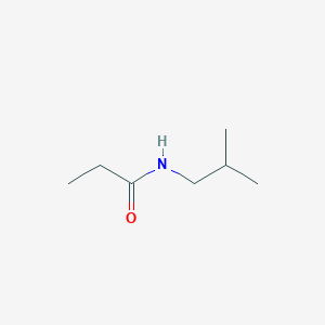 Chemical structure of N-Isobutylpropionamide