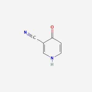 Chemical structure of 4-Oxo-1,4-dihydropyridine-3-carbonitrile
